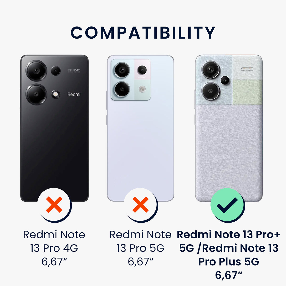 Holzhülle mit TPU Bumper für Xiaomi Redmi Note 13 Pro+ 5G / Redmi Note 13 Pro Plus 5G