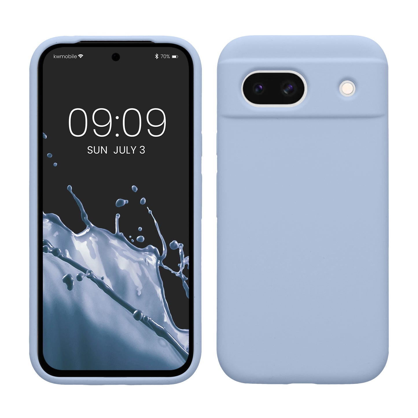 kwmobile Handyhülle für Google Pixel 8a Case - kabelloses Laden