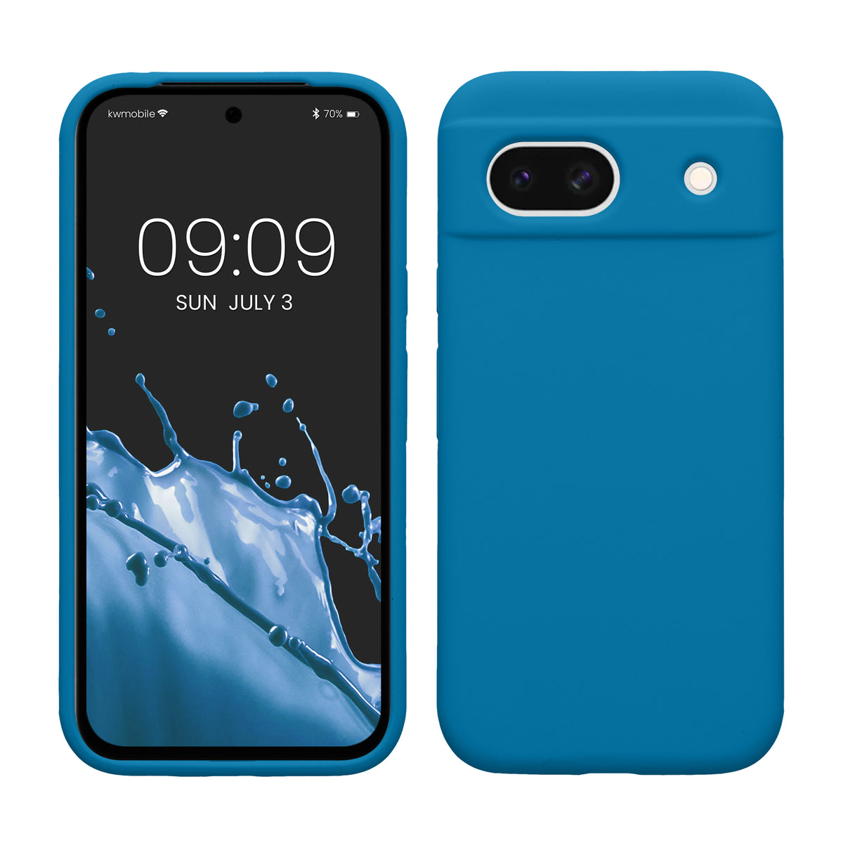 kwmobile Handyhülle für Google Pixel 8a Case - kabelloses Laden