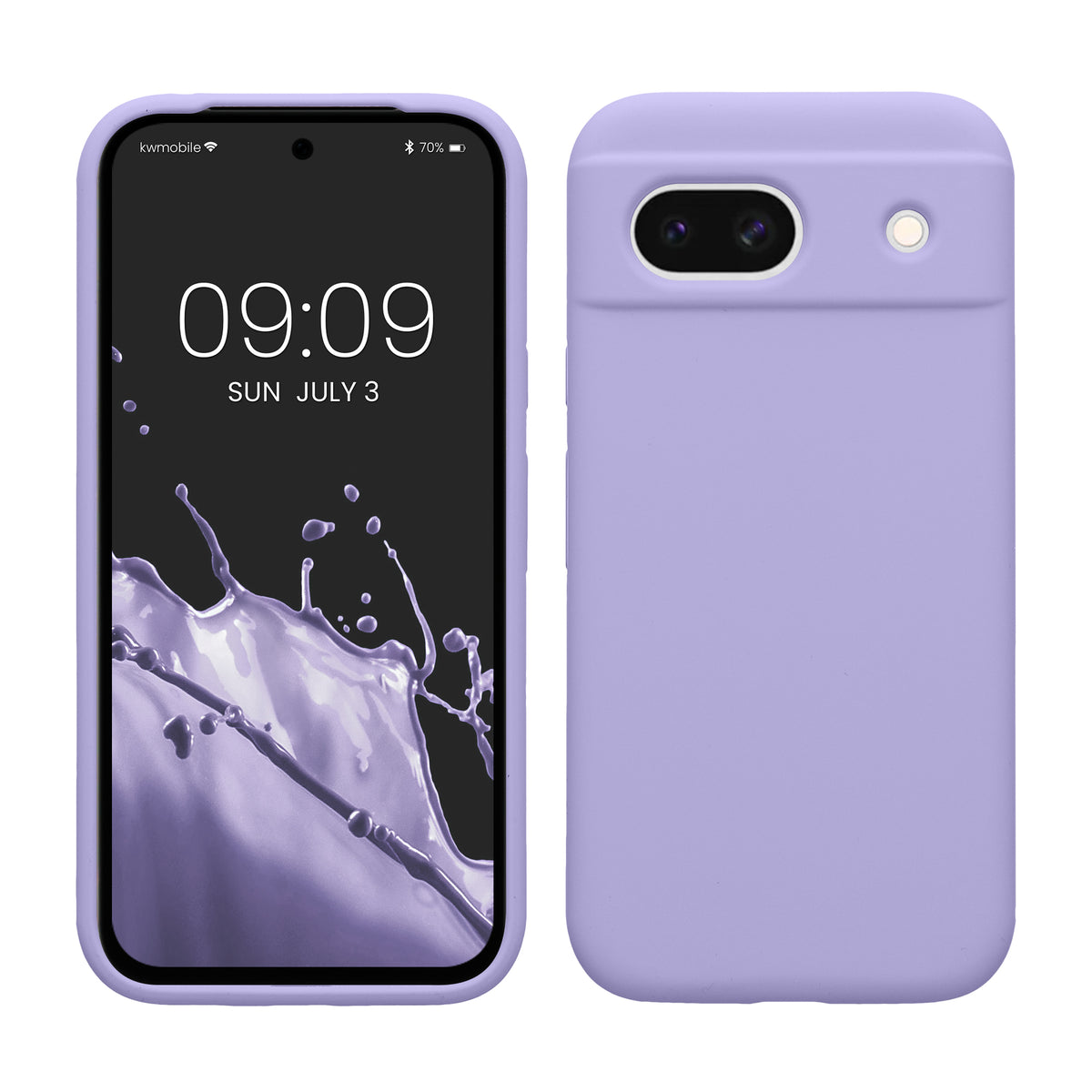 kwmobile Handyhülle für Google Pixel 8a Case - kabelloses Laden