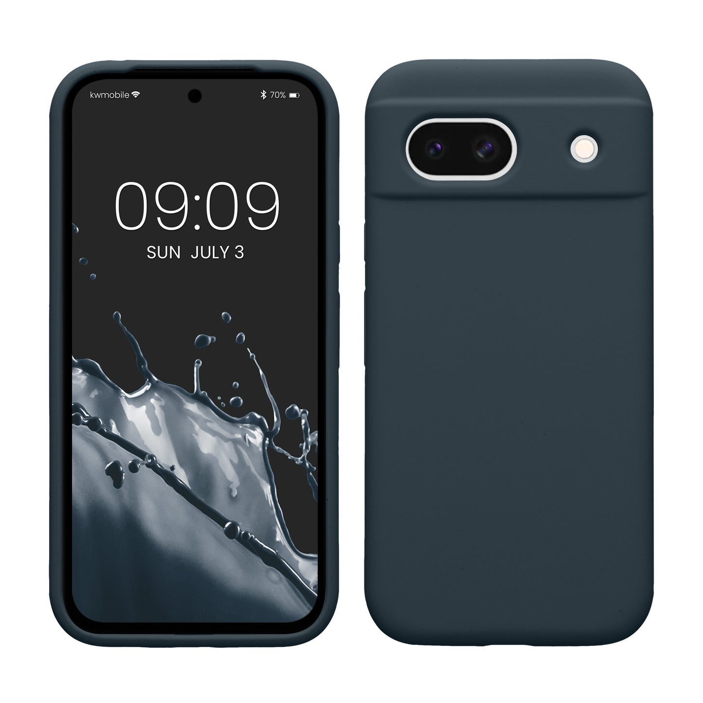 kwmobile Handyhülle für Google Pixel 8a Case - kabelloses Laden