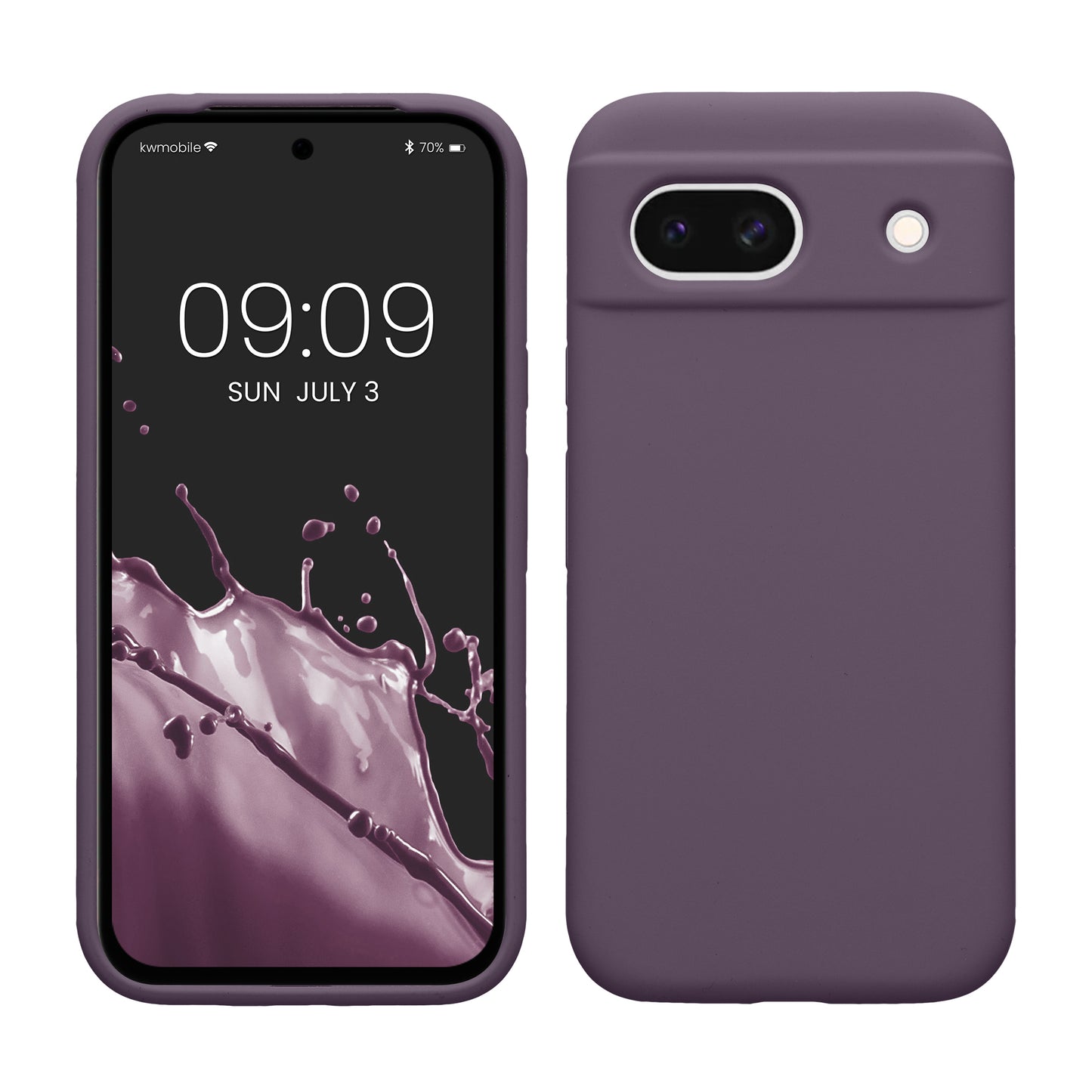 kwmobile Handyhülle für Google Pixel 8a Case - kabelloses Laden