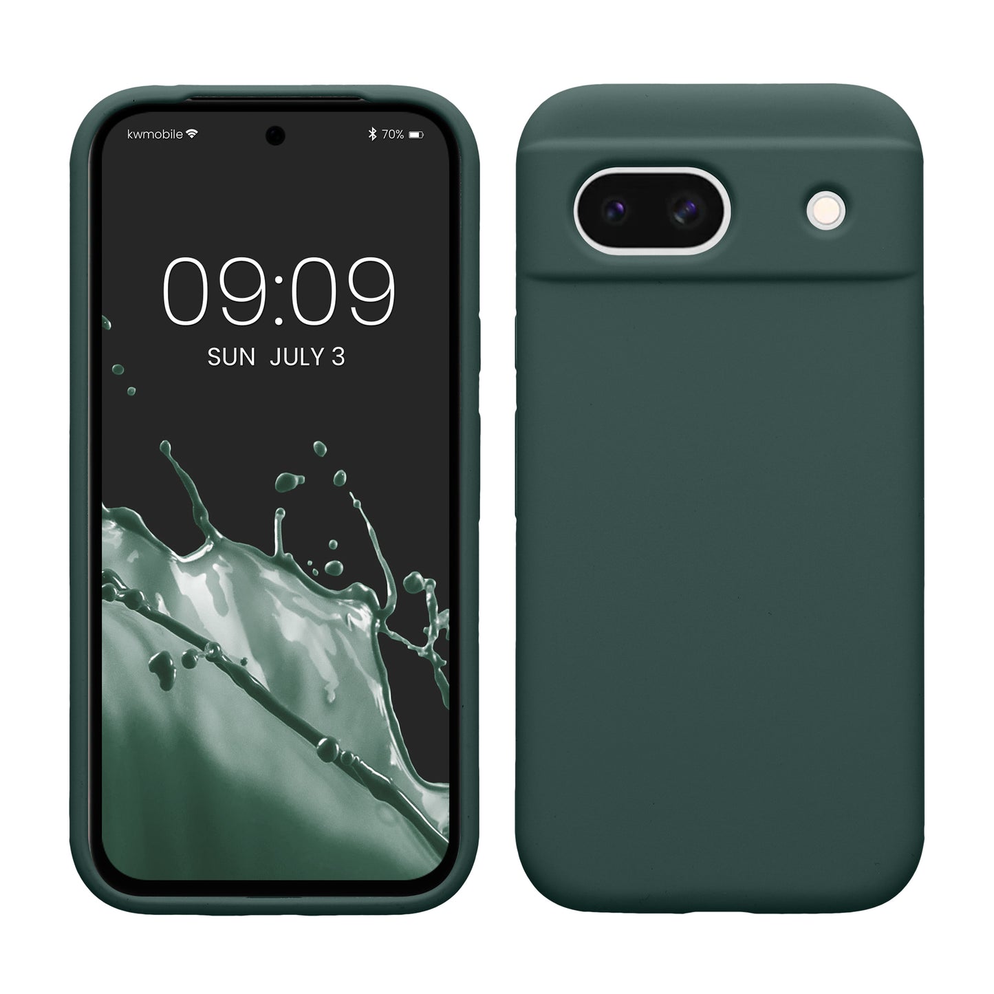 kwmobile Handyhülle für Google Pixel 8a Case - kabelloses Laden