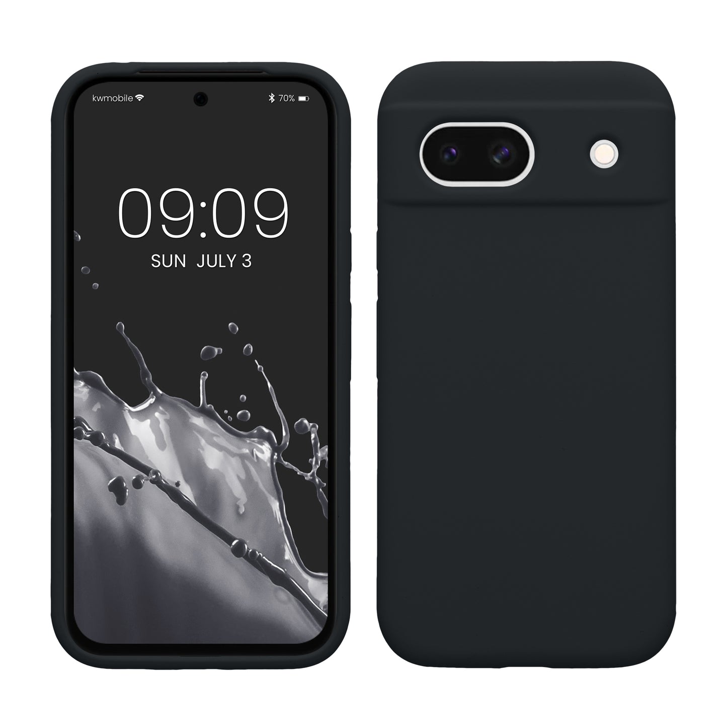kwmobile Handyhülle für Google Pixel 8a Case - kabelloses Laden