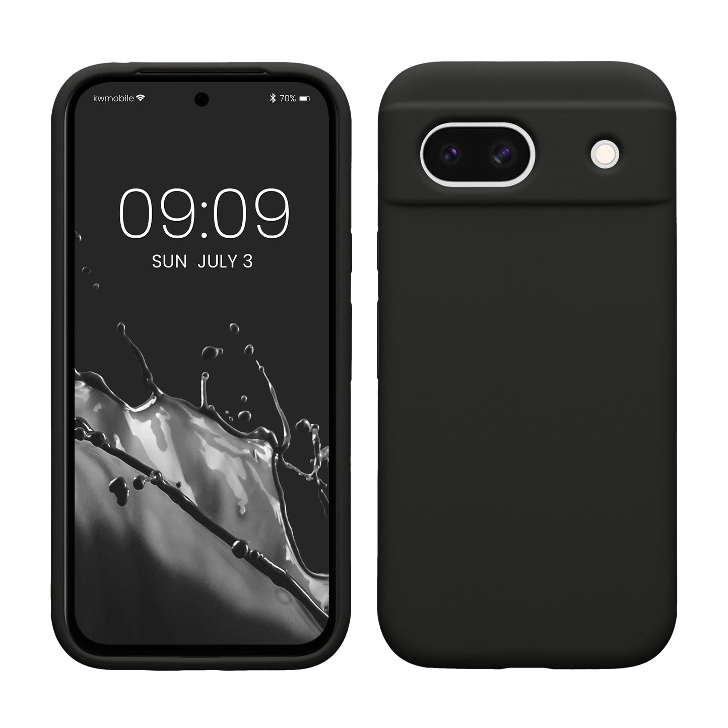 kwmobile Handyhülle für Google Pixel 8a Case - kabelloses Laden