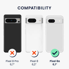 Google Pixel 8a Silikon Handyhülle