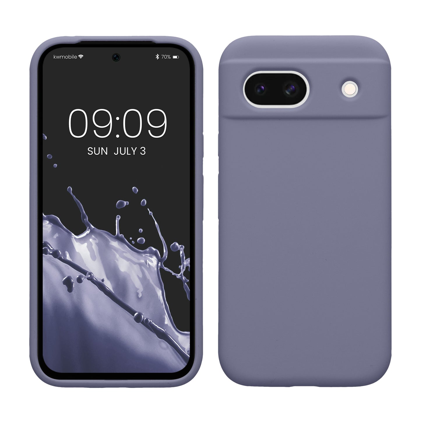 kwmobile Handyhülle für Google Pixel 8a Case - kabelloses Laden