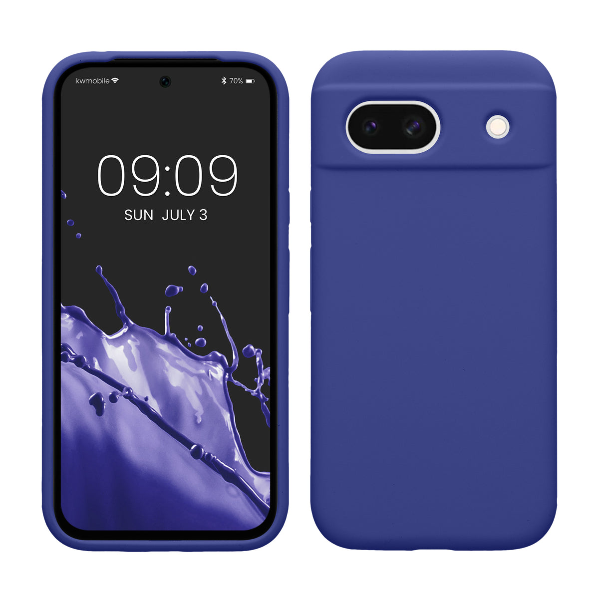 kwmobile Handyhülle für Google Pixel 8a Case - kabelloses Laden