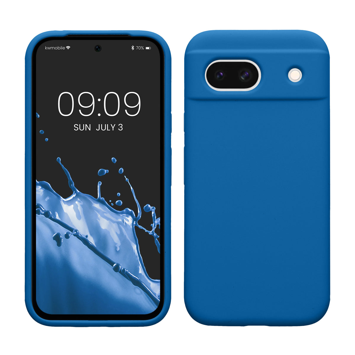 kwmobile Handyhülle für Google Pixel 8a Case - kabelloses Laden