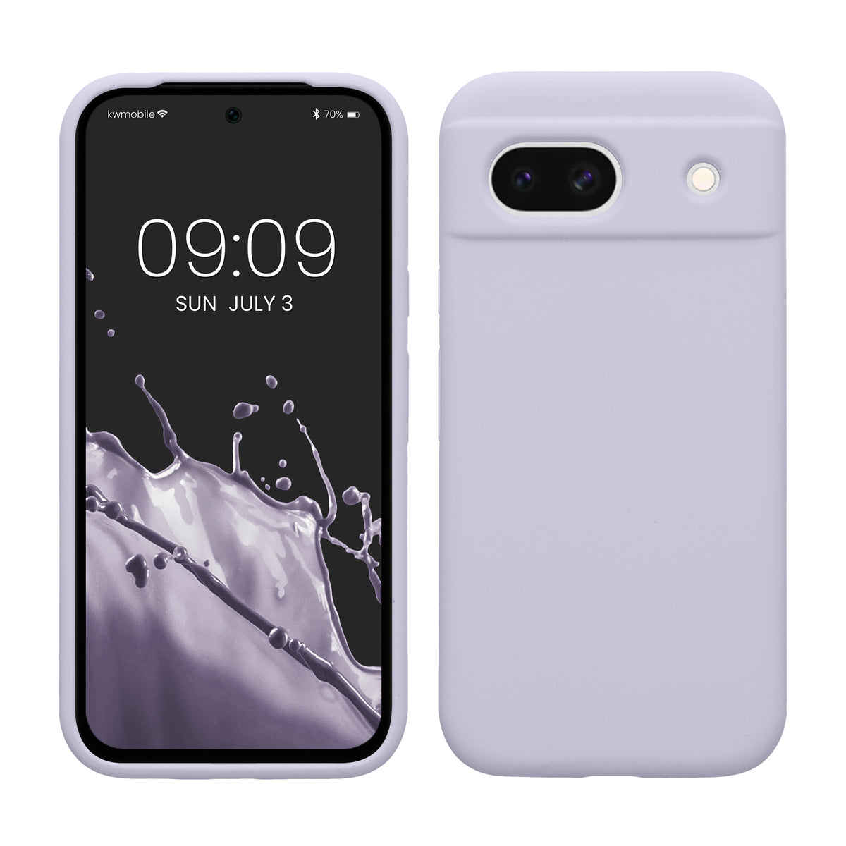 kwmobile Handyhülle für Google Pixel 8a Case - kabelloses Laden