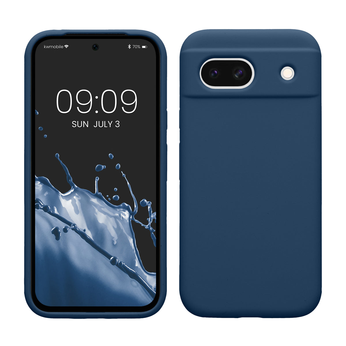 kwmobile Handyhülle für Google Pixel 8a Case - kabelloses Laden