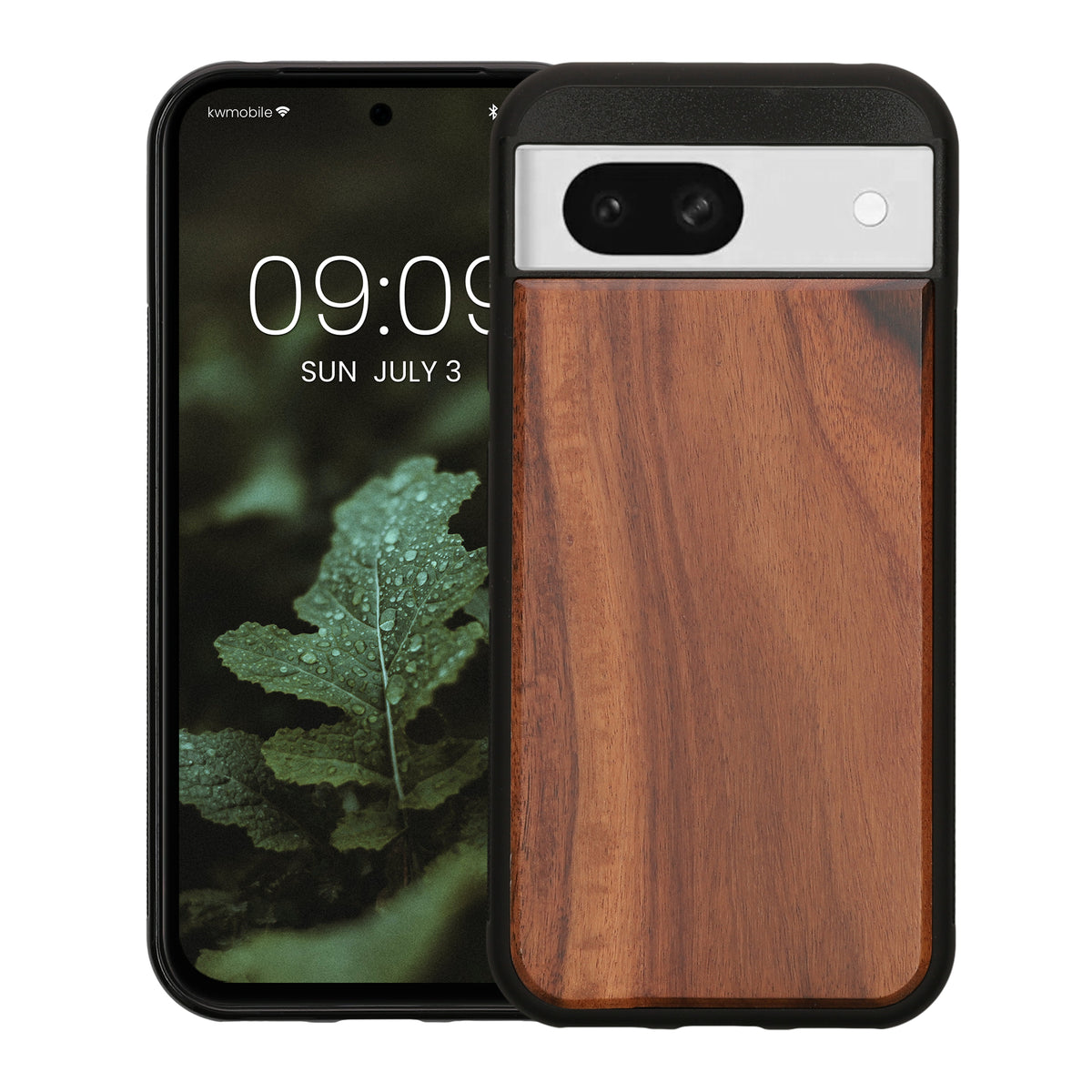 kwmobile Handyhülle für Google Pixel 8a Hülle - Case mit TPU Bumper - Stoßfestes Hardcase - Schutzhülle Cover