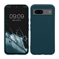 Google Pixel 8a Silikon Handyhülle mit Mikrofaserfutter