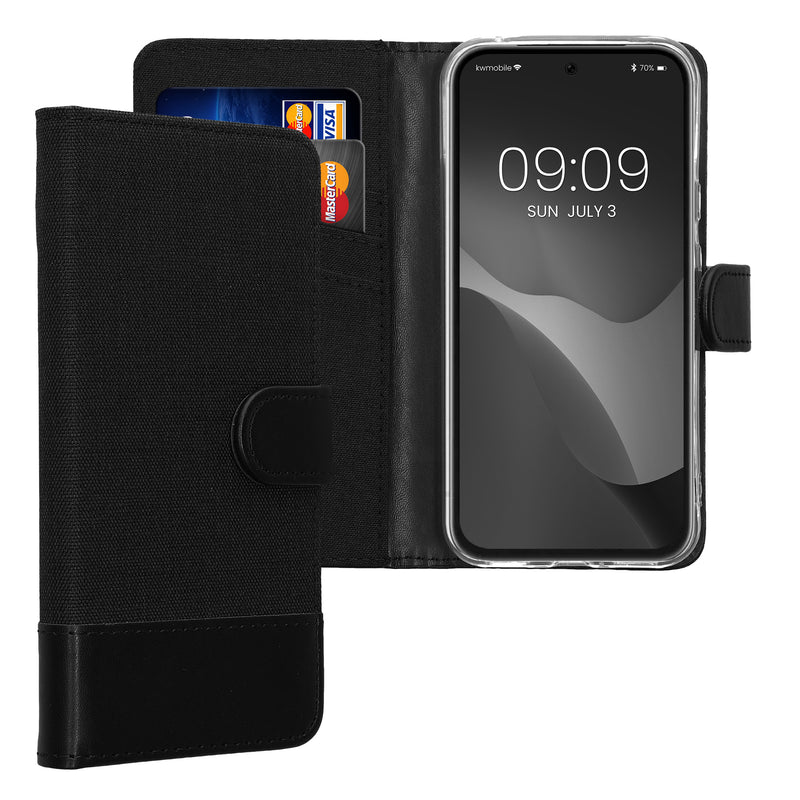Google Pixel 8a Handyhülle mit Kartenfach und Ständer