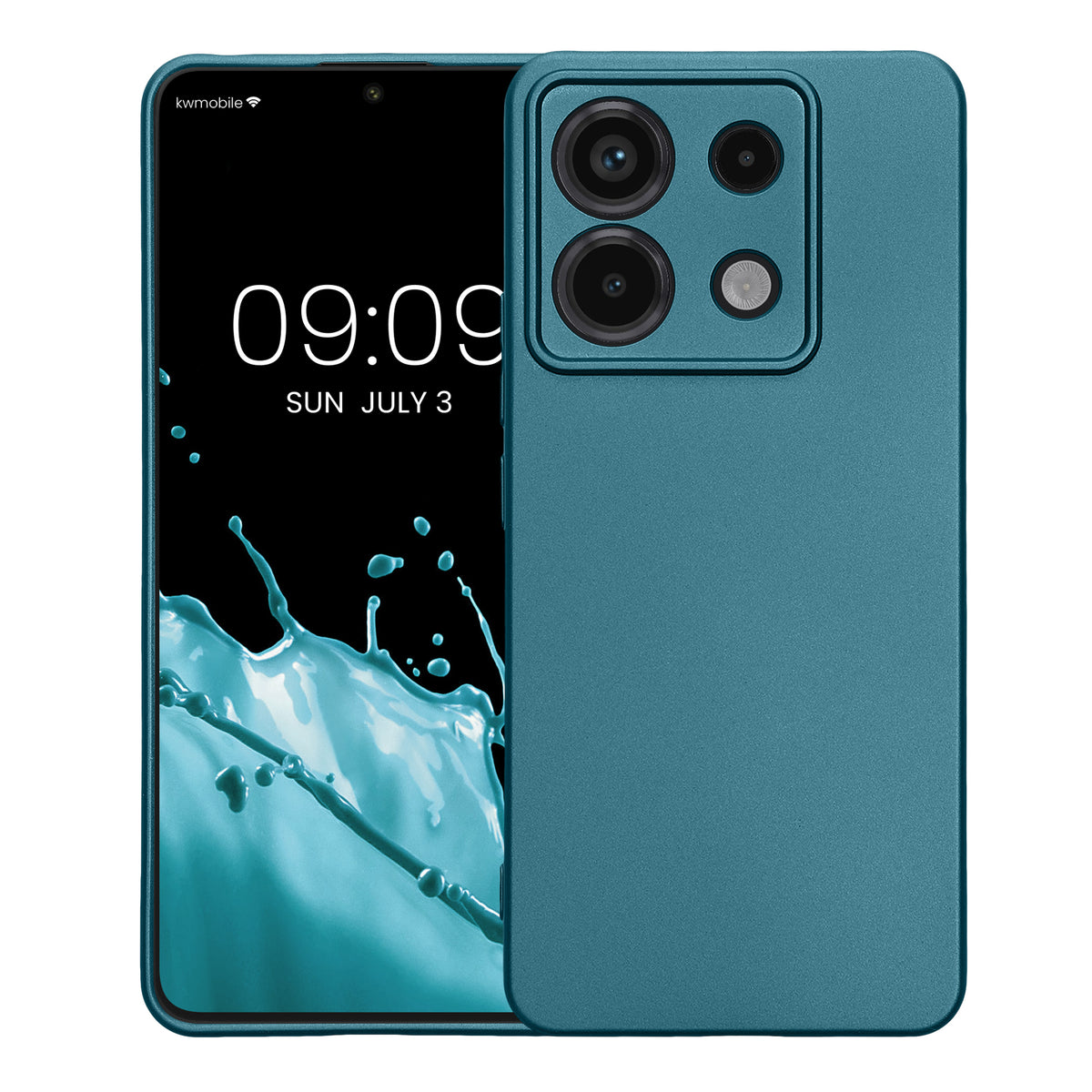 Handyhülle für Xiaomi Redmi Note 13 Pro 5G / Poco X6 5G metallisch