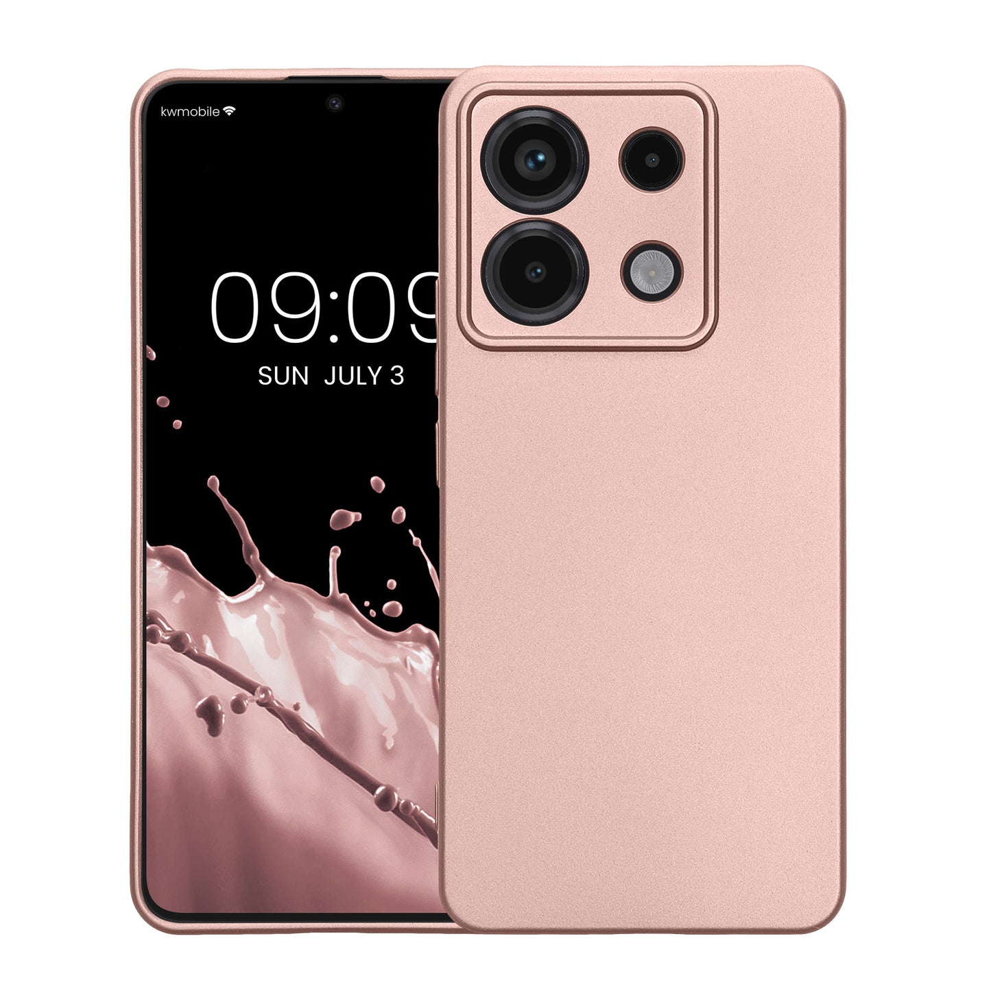 Handyhülle für Xiaomi Redmi Note 13 Pro 5G / Poco X6 5G metallisch