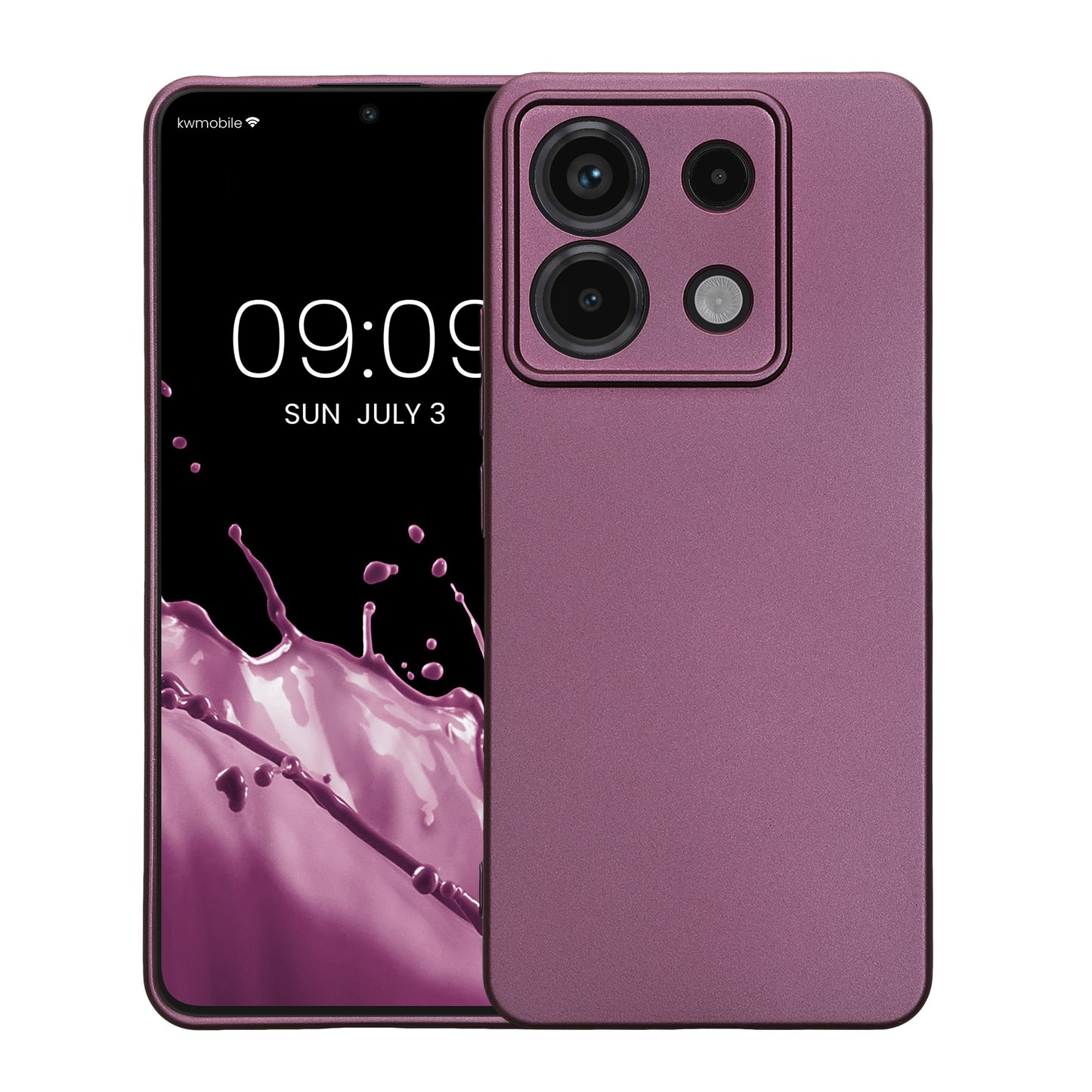 Handyhülle für Xiaomi Redmi Note 13 Pro 5G / Poco X6 5G metallisch