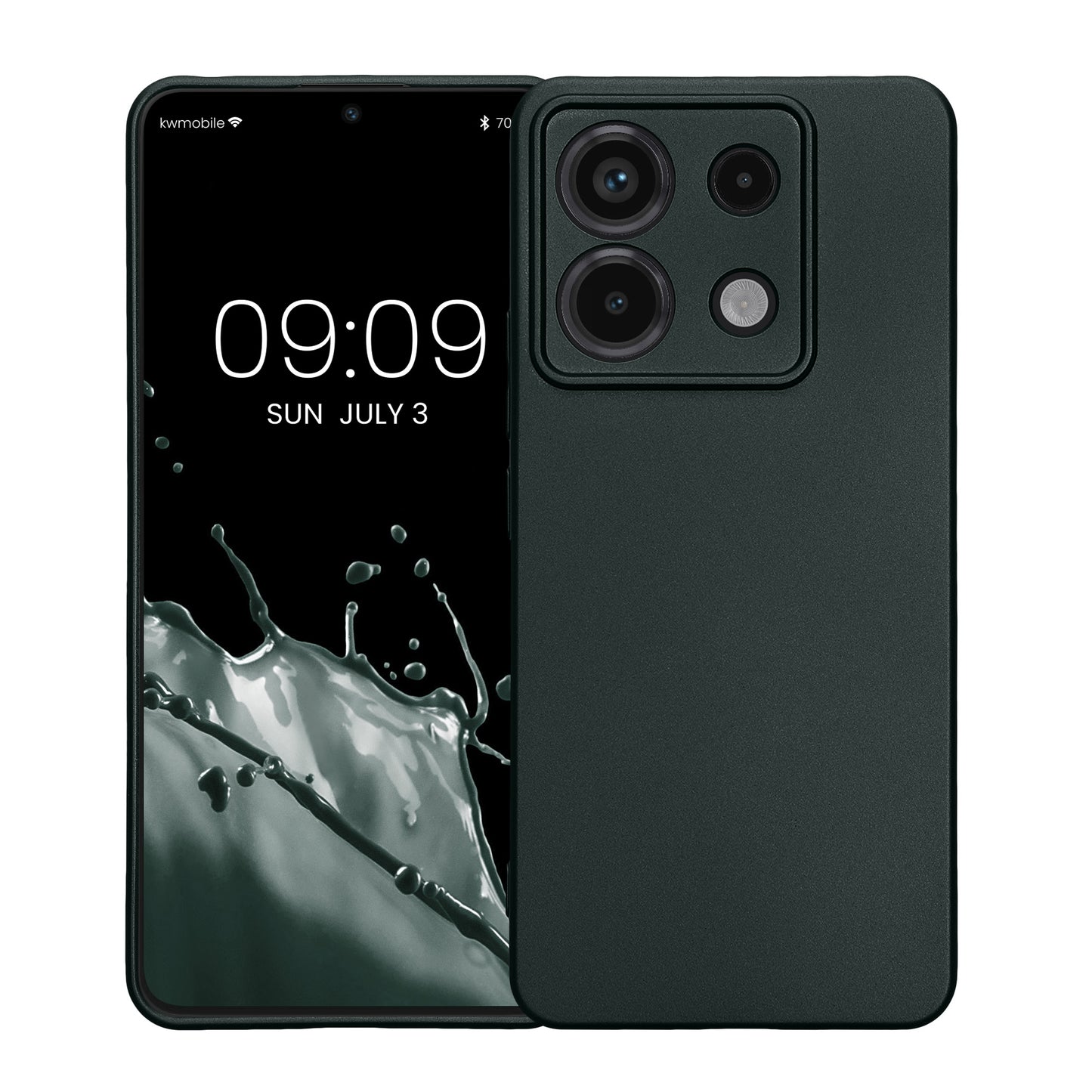 Handyhülle für Xiaomi Redmi Note 13 Pro 5G / Poco X6 5G metallisch