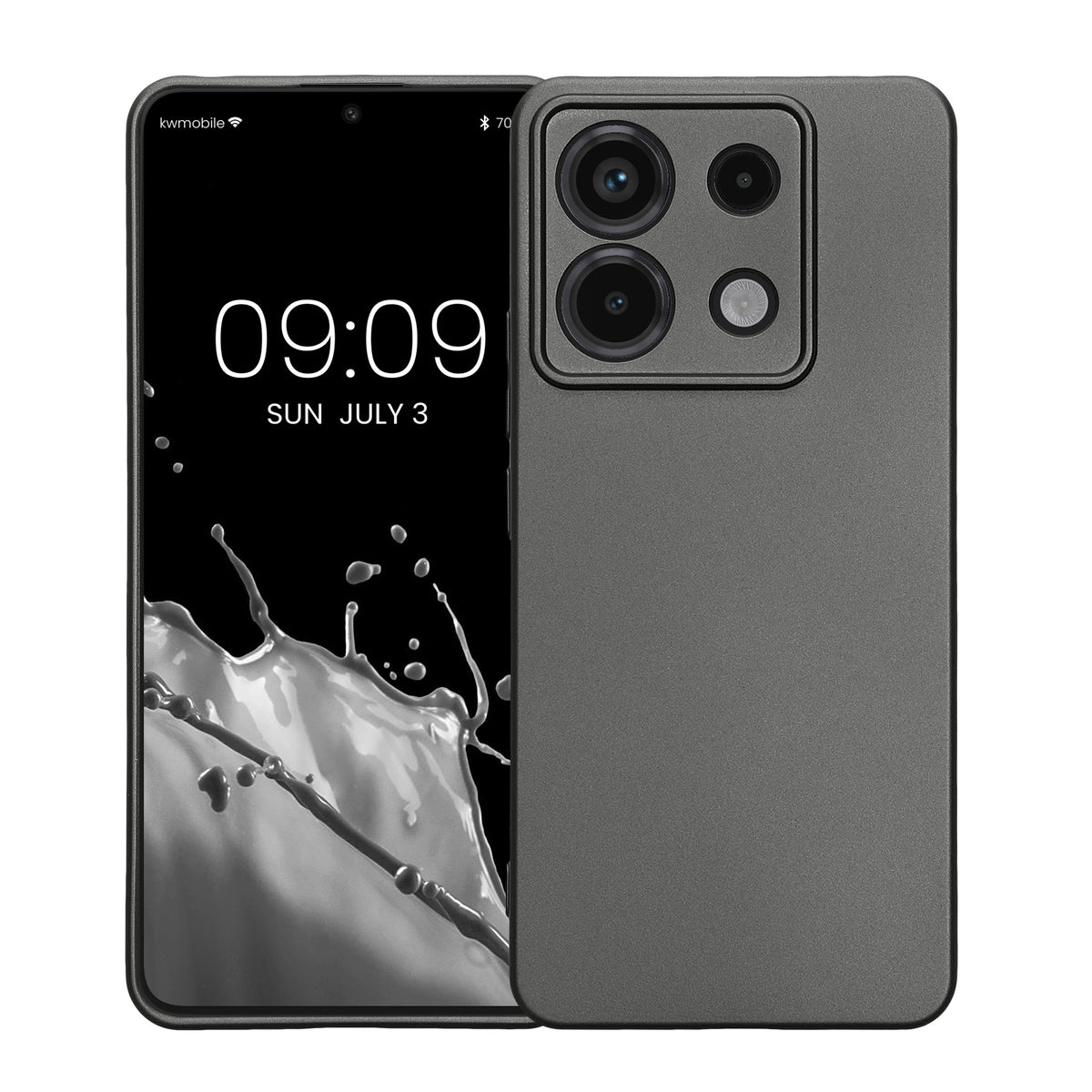 Handyhülle für Xiaomi Redmi Note 13 Pro 5G / Poco X6 5G metallisch
