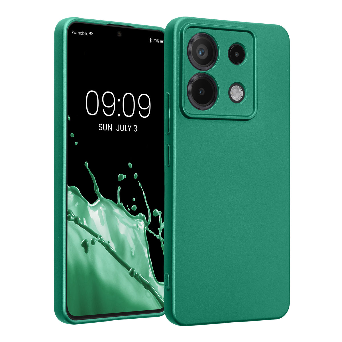 Handyhülle für Xiaomi Redmi Note 13 Pro 5G / Poco X6 5G metallisch