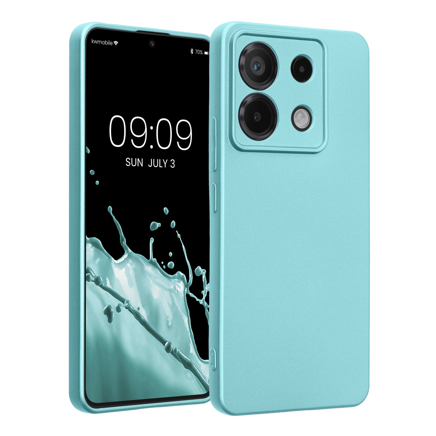 Handyhülle für Xiaomi Redmi Note 13 Pro 5G / Poco X6 5G metallisch