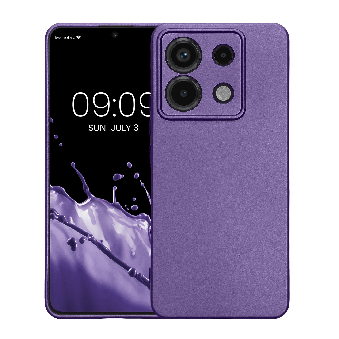 Handyhülle für Xiaomi Redmi Note 13 Pro 5G / Poco X6 5G metallisch