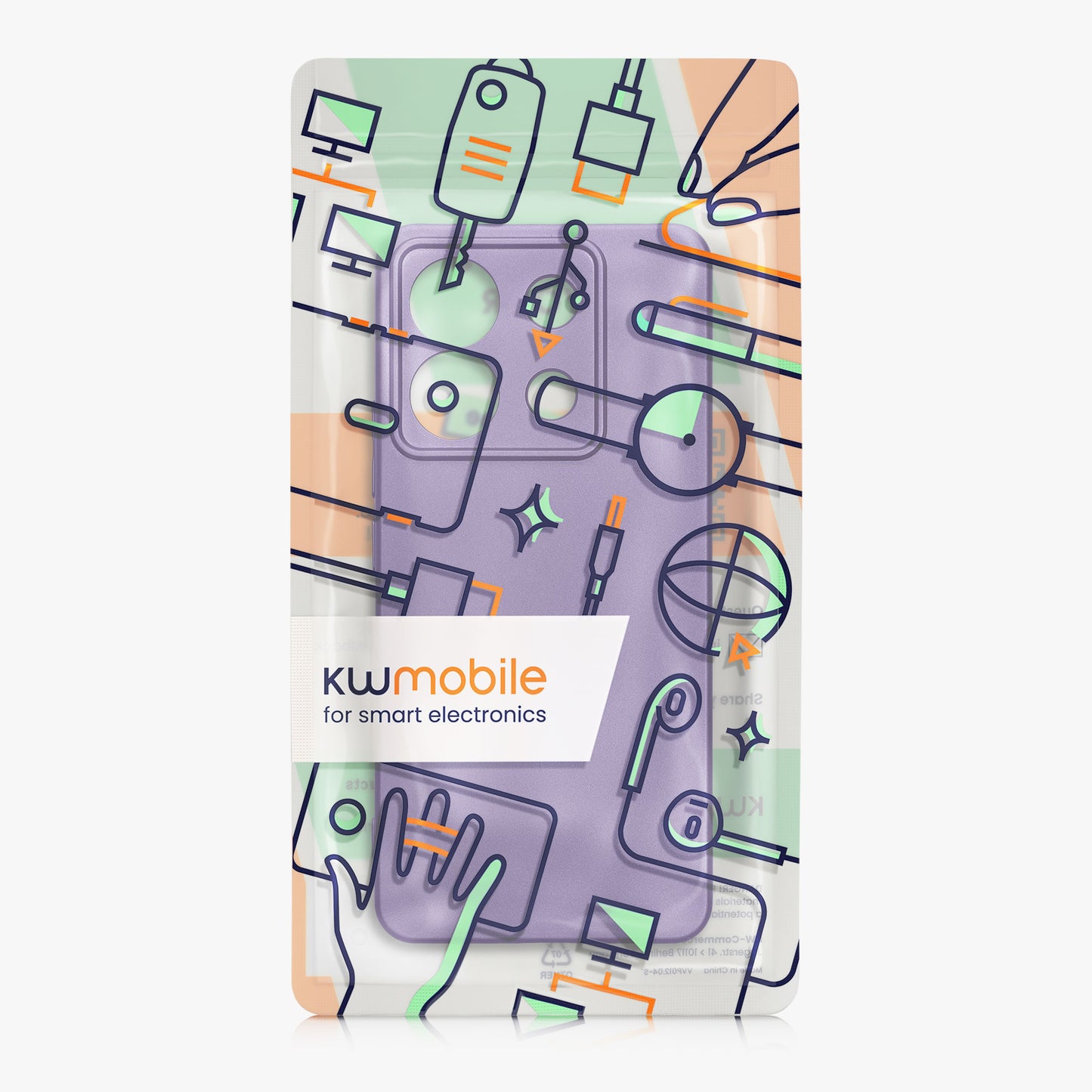 Handyhülle für Xiaomi Redmi Note 13 Pro 5G / Poco X6 5G metallisch