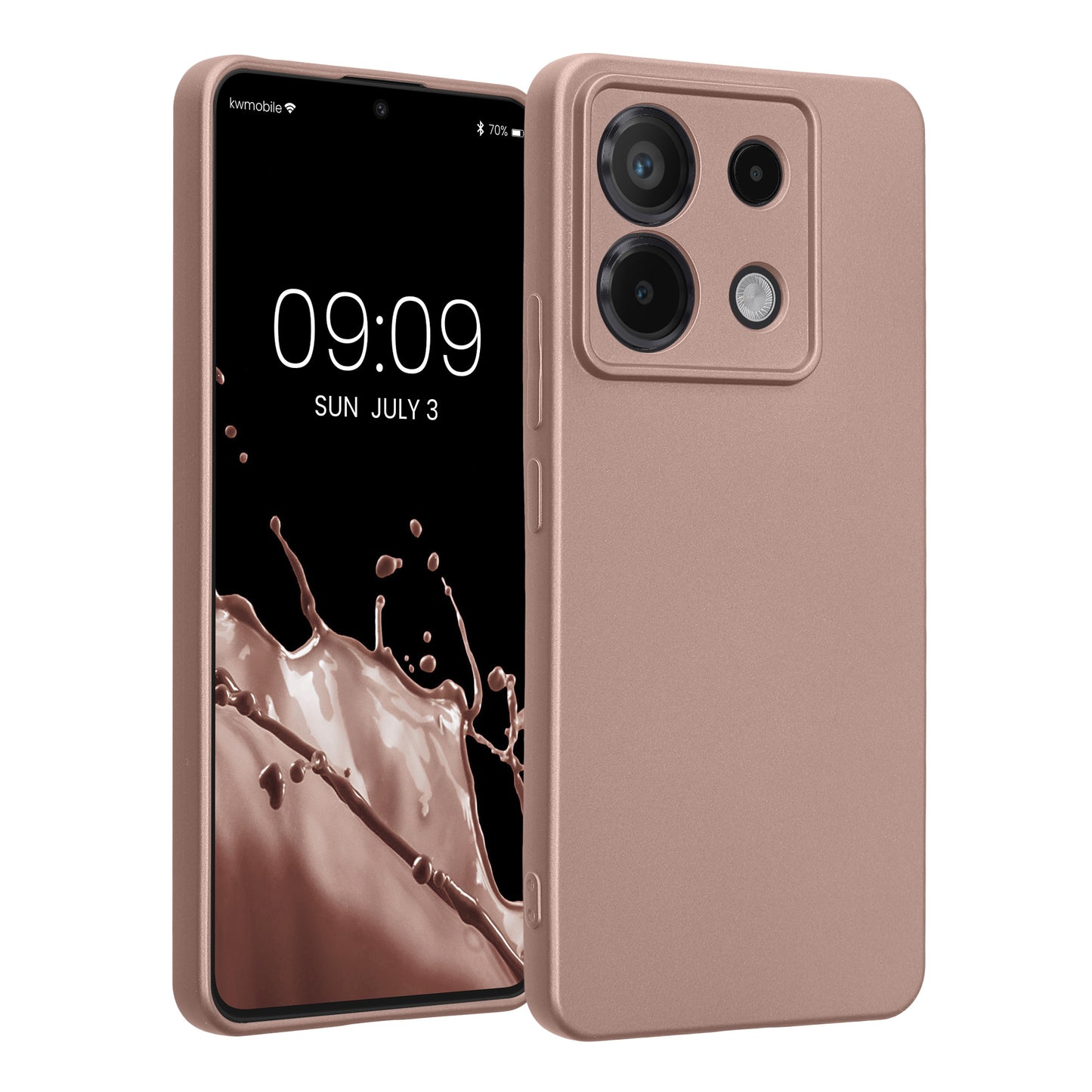 Handyhülle für Xiaomi Redmi Note 13 Pro 5G / Poco X6 5G metallisch