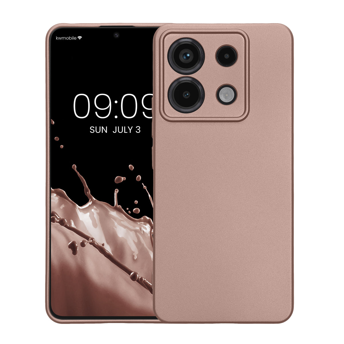 Handyhülle für Xiaomi Redmi Note 13 Pro 5G / Poco X6 5G metallisch