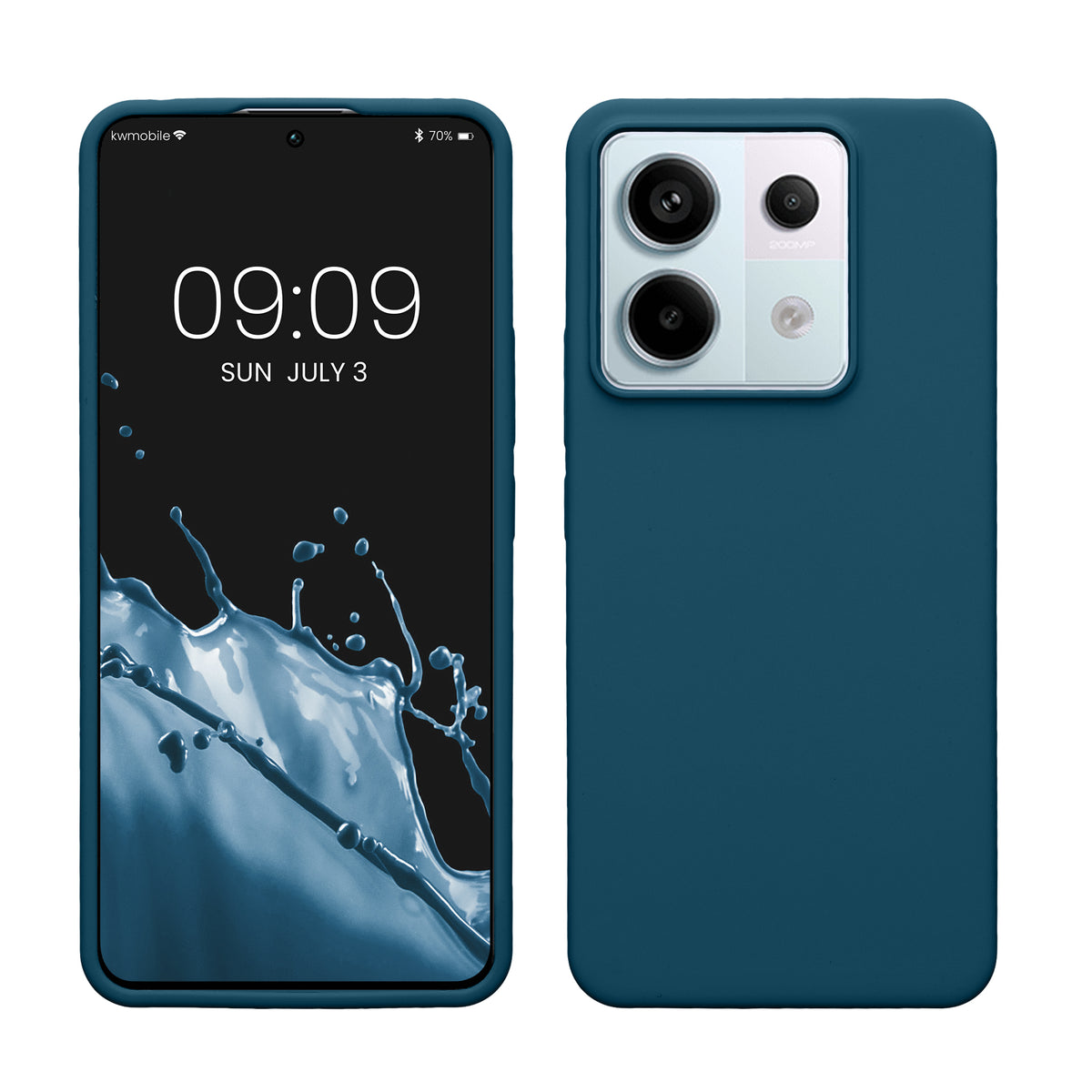 Silikon Handyhülle für Xiaomi Redmi Note 13 Pro 5G / Poco X6 5G