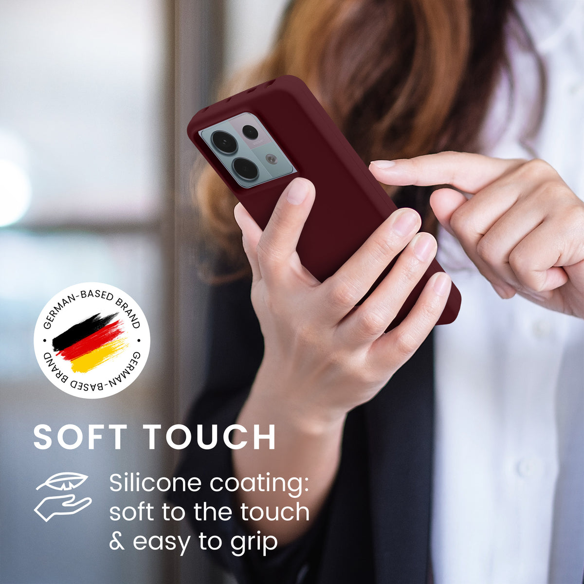 Silikon Handyhülle für Xiaomi Redmi Note 13 Pro 5G / Poco X6 5G