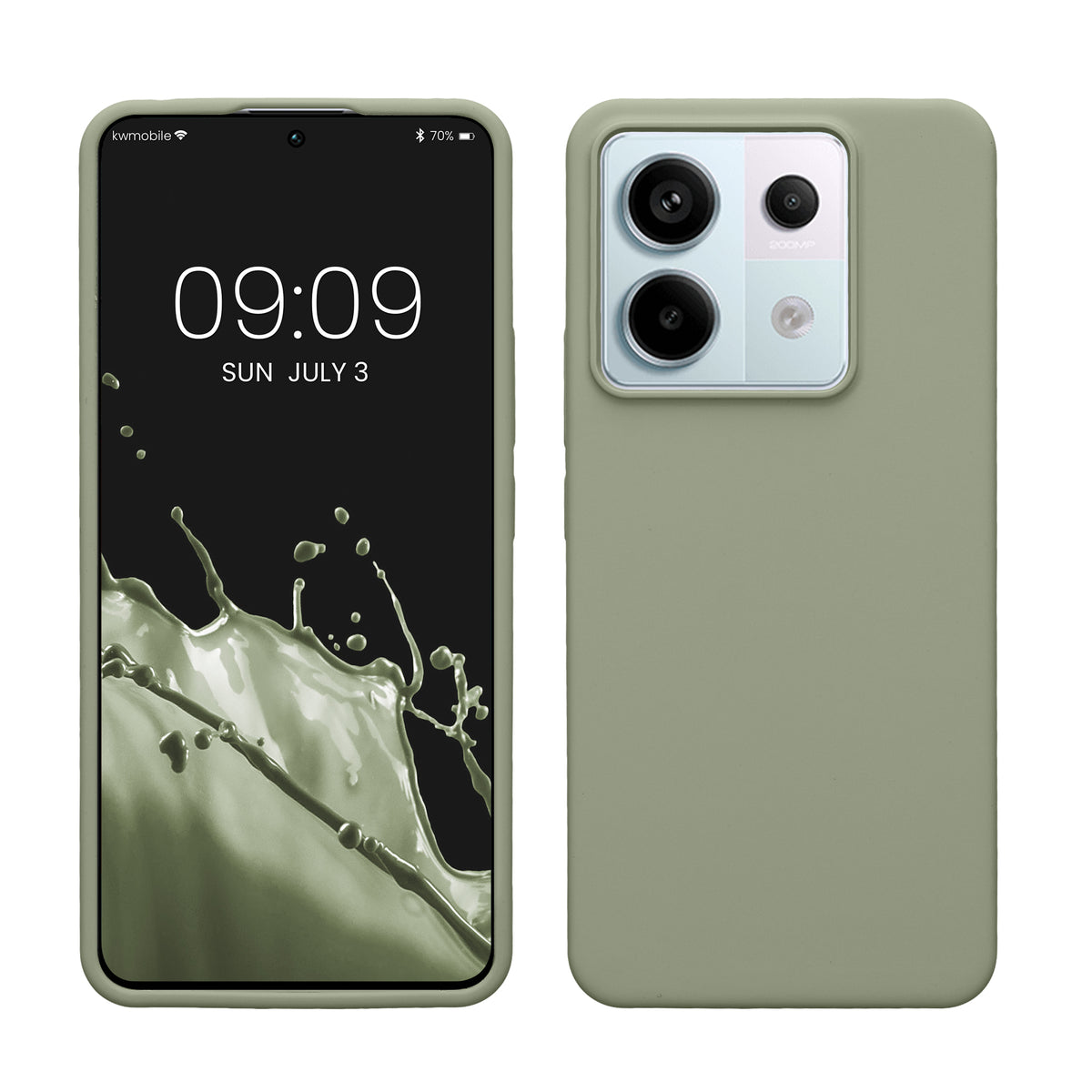 Silikon Handyhülle für Xiaomi Redmi Note 13 Pro 5G / Poco X6 5G
