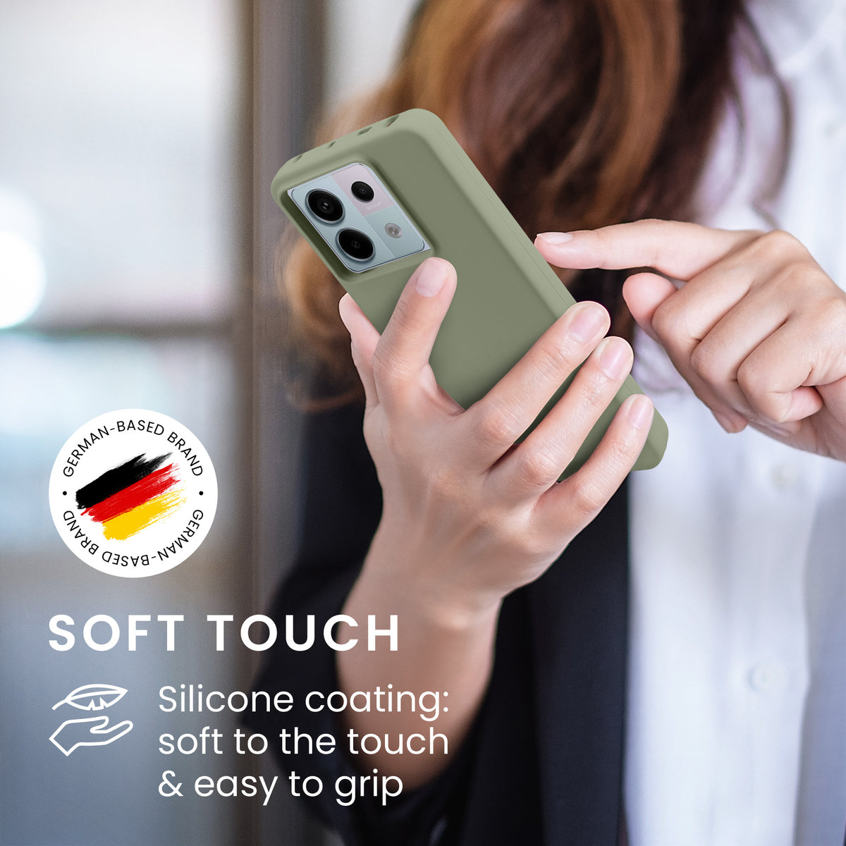 Silikon Handyhülle für Xiaomi Redmi Note 13 Pro 5G / Poco X6 5G
