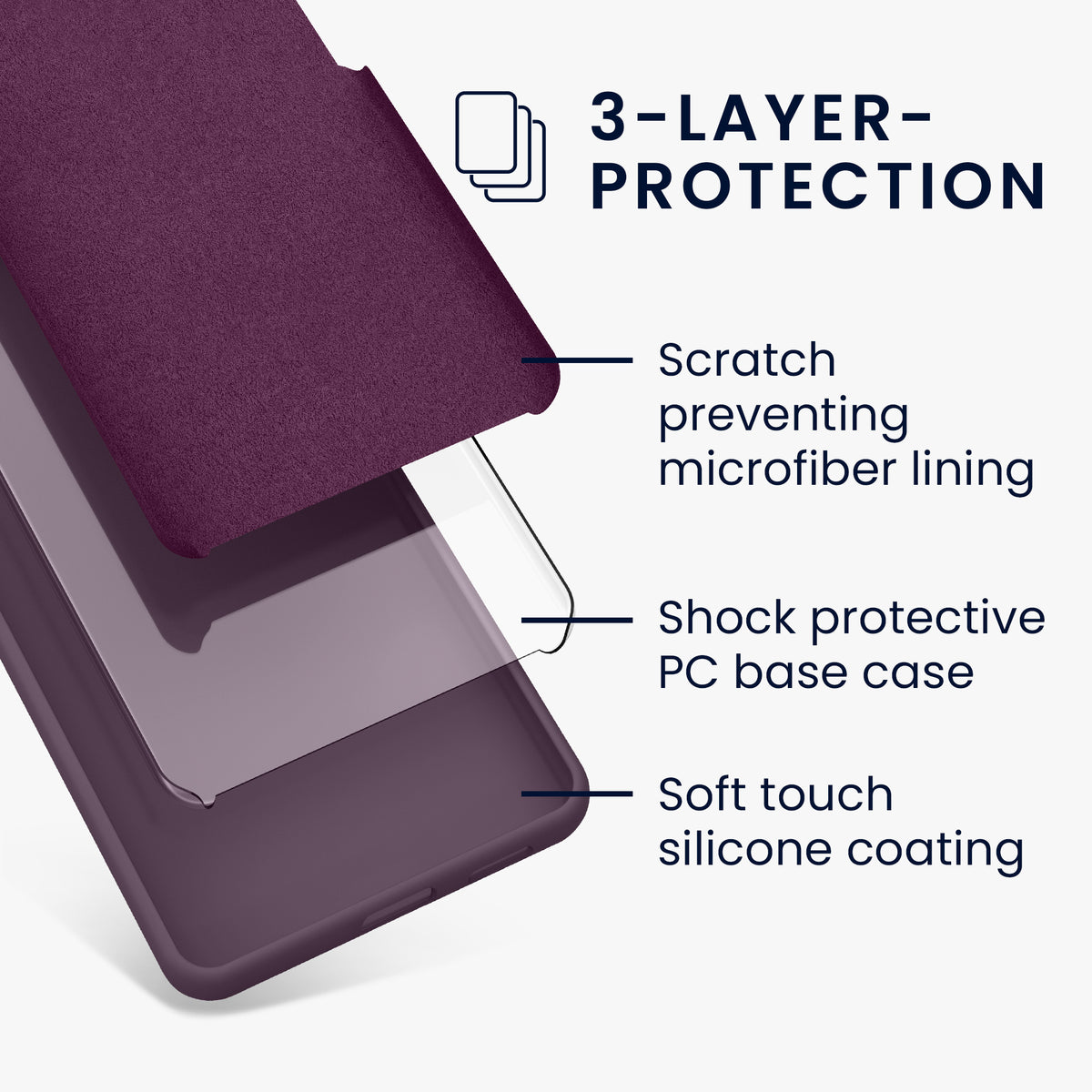 Silikon Handyhülle für Xiaomi Redmi Note 13 Pro 5G / Poco X6 5G