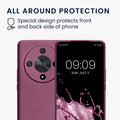 kwmobile Handyhülle für HONOR Magic6 Lite / X9b Hülle - Silikon Case - Schutzhülle Cover