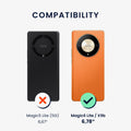 kwmobile Handyhülle für HONOR Magic6 Lite / X9b Hülle - Silikon Case - Schutzhülle Cover