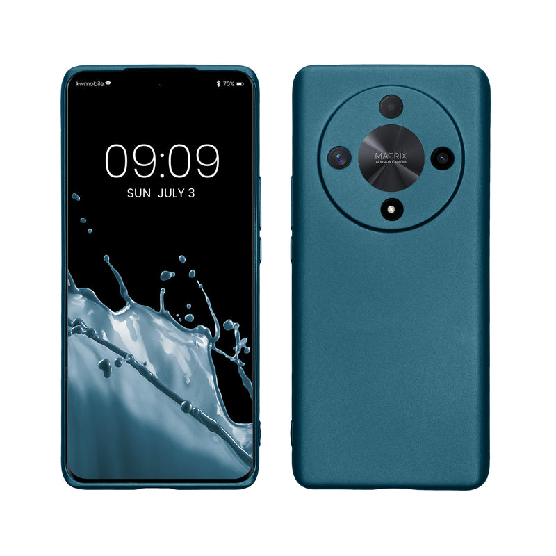 kwmobile Handyhülle für HONOR Magic6 Lite / X9b Hülle - Silikon Case - Schutzhülle Cover