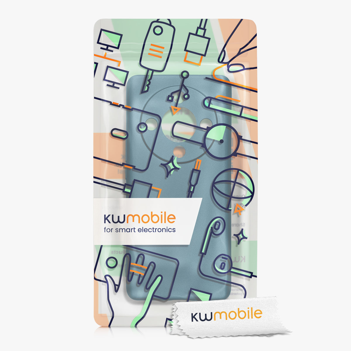 kwmobile Handyhülle für HONOR Magic6 Lite / X9b Hülle - Silikon Case - Schutzhülle Cover