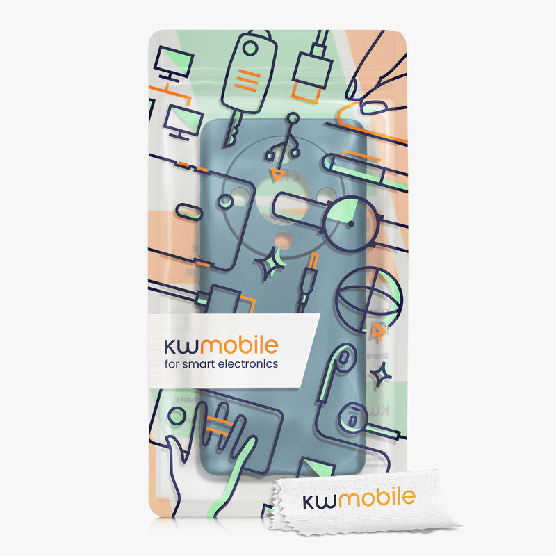 kwmobile Handyhülle für HONOR Magic6 Lite / X9b Hülle - Silikon Case - Schutzhülle Cover