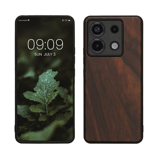 kwmobile Handyhülle für Xiaomi Redmi Note 13 Pro 5G / Poco X6 5G Hülle - Case mit TPU Bumper - Stoßfestes Hardcase - Schutzhülle Cover
