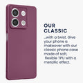 kwmobile Handyhülle für Xiaomi Redmi Note 13 5G Hülle - Silikon Case - Schutzhülle Cover
