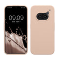 kwmobile Handyhülle für Nothing Phone 2a / Phone 2a Plus Hülle - Case Silikon - Kabelloses Laden - Schutzhülle Cover in Coconut Swirl Coconut Swirl  