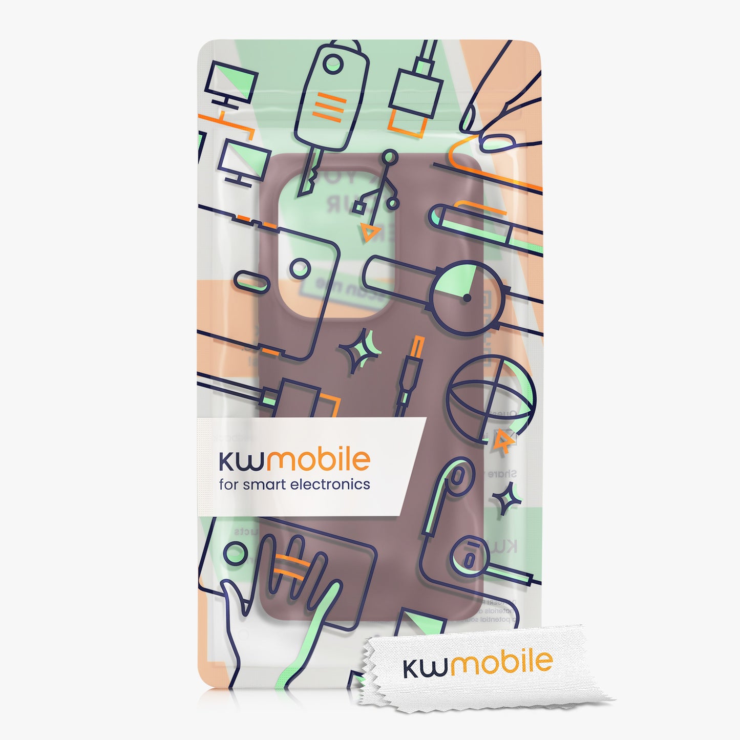 Gummierte Silikon Hülle für Xiaomi Redmi Note 13 Pro 4G in Dunkler Schiefer