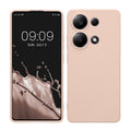 kwmobile Handyhülle für Xiaomi Redmi Note 13 Pro 4G Hülle - weiches Handy Silikon Case - Schutzhülle Cover - Coconut Swirl Coconut Swirl  