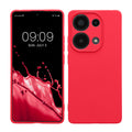 kwmobile Handyhülle für Xiaomi Redmi Note 13 Pro 4G Hülle - weiches Handy Silikon Case - Schutzhülle Cover - Neon Pink Neon Pink  
