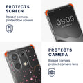 kwmobile Necklace Case kompatibel mit Xiaomi Redmi Note 13 Pro 5G / Poco X6 5G Hülle - Silikon Cover mit Handykette