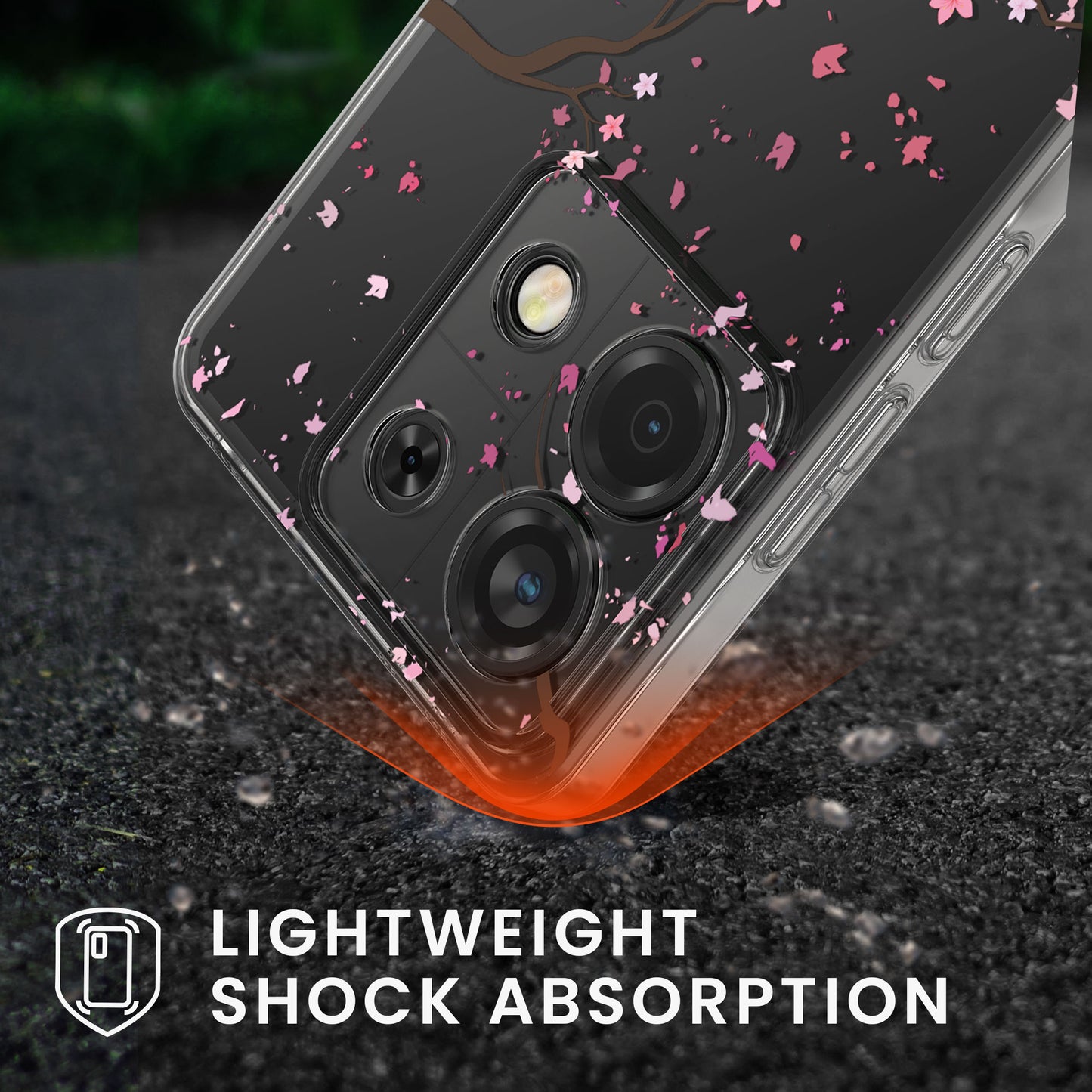 kwmobile Hülle kompatibel mit Xiaomi Redmi Note 13 Pro 5G / Poco X6 5G Handyhülle - Silikon Case transparent - Mit Glas Schutzfolie