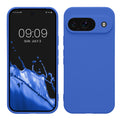 kwmobile Handyhülle für Google Pixel 9 Hülle - weiches Handy Silikon Case - Schutzhülle Cover - Baltik Blau Baltik Blau  