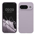kwmobile Handyhülle für Google Pixel 9 Hülle - weiches Handy Silikon Case - Schutzhülle Cover - Lavendel Lavendel  