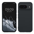 kwmobile Handyhülle für Google Pixel 9 Hülle - weiches Handy Silikon Case - Schutzhülle Cover - Heidelbeerblau Heidelbeerblau  